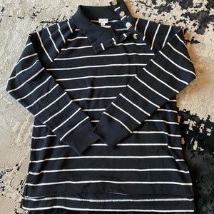 jcrew factory nwt button neck tunic